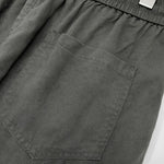 Buddha Stones Summer Casual Minimalist Drawstring Solid Men's Shorts With Pockets