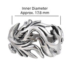 Buddha Stones Dragon Pattern Protection Strength Adjustable Ring