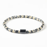 FREE Today: Harmony and Positivity Sodalite Hematite Cube Spacer Bracelet