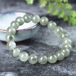 Buddha Stones Natural Green Crystal Blessing Wealth Bracelet