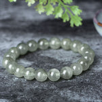 Buddha Stones Natural Green Crystal Blessing Wealth Bracelet
