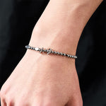 Buddha Stones 4mm Small Beads Titanium Steel Stimulation Bracelet