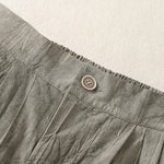 Buddha Stones Summer Casual Minimalist Solid Women's Shorts With Pocket