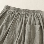 Buddha Stones Summer Casual Minimalist Solid Women's Shorts With Pocket