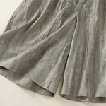 Buddha Stones Summer Casual Minimalist Solid Women's Shorts With Pocket