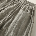 Buddha Stones Summer Casual Minimalist Solid Women's Shorts With Pocket