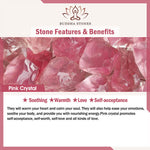Buddha Stones Natural Strawberry Quartz Rose Quartz Ceramic Barrel Bead Lotus Pendant Clarity Round Bead Bracelet