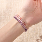 Buddha Stones 3pcs "Soothe Your Inner Self" Tourmaline Protection Bracelet Includes Gift Message Card