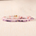 Buddha Stones 3pcs "Soothe Your Inner Self" Tourmaline Protection Bracelet Includes Gift Message Card