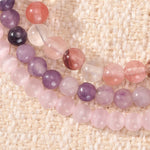 Buddha Stones 3pcs "Soothe Your Inner Self" Tourmaline Protection Bracelet Includes Gift Message Card