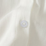 Buddha Stones Summer Casual Minimalist Button-Up Solid Women's Short Sleeve Shirts