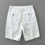 Buddha Stones Summer Casual Minimalist Wide Leg Solid Zipper Men's Shorts With Pocket