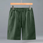 Buddha Stones Summer Casual Minimalist Drawstring Solid Men's Shorts With Pocket