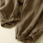 Buddha Stones Commute Women's Plain Harem Capri Pants With Pockets