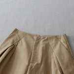 Buddha Stones Summer Minimalist Elegant Solid Zipper Design Women's Shorts With Pockets