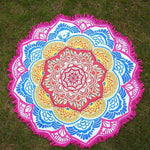 Buddha Stones Tibetan Mandala Harmony Mat Decoration