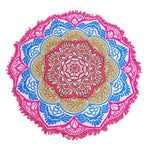 Buddha Stones Tibetan Mandala Harmony Mat Decoration