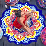 Buddha Stones Tibetan Mandala Harmony Mat Decoration