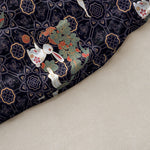 Buddha Stones Summer Casual Vintage Floral Medallions Leaves Pattern Women's Summer Sleeveless Midi Dress With Pockets