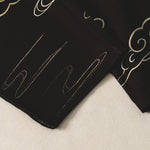 Buddha Stones Pure Cotton Cloud Mountain Wave Pattern Drawstring Men's Tapered Pants With Pockets