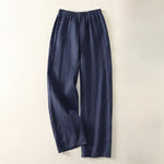 Buddha Stones Daily Plain Simple Design Women's Pants With Pockets