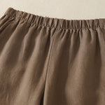 Buddha Stones Daily Plain Simple Design Women's Pants With Pockets