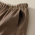 Buddha Stones Daily Plain Simple Design Women's Pants With Pockets