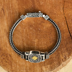Buddha Stones Copper Vajra Enlightenment Bracelet