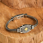 Buddha Stones Copper Vajra Enlightenment Bracelet