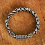 Buddha Stones Copper Dragon Chain Link Wealth Bracelet