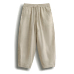 Buddha Stones Summer Casual Minimalist Drawstring Solid Cropped Pants Men's Harem Pants With Pocket
