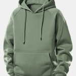 Basic Raglan Sleeve Hoodie