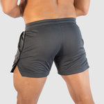 Men's breathable mesh quick-drying fitness shorts
