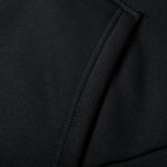 Teddy Lined Zipper Kangaroo Pocket Hoodie