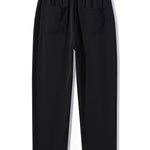 Raglan Sleeve 2 In 1 Waffle T-Shirt & Single Pleat Drawstring Straight Leg Pants