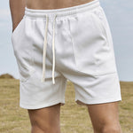 Men's Vintage Knitted Loose Pocket Casual Shorts