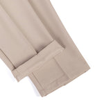 Pineapple Texture Knit V Neck Polo & Slim Fit Tapered Trousers