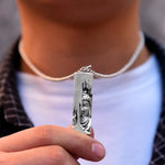 Buddha Stones Tathagata Buddha Strength Protection Amulet Lucky Vintage Style Pendant Necklace