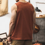 Heavyweight Oversized Loose -Fit Summer Sleeveless Vest