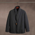 Retro Knotted Button Cotton-padded Jacket