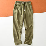 Striped Loose Straight Casual Pants