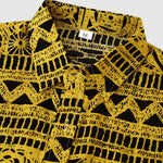 Men's Ethnic Hawaiian Print Casual Short Sleeve Shirt