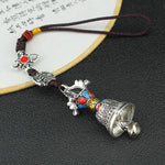 Buddha Stones Tibet Om Mani Padme Hum Vajra Dorje Spiritual Car Hanging Decoration