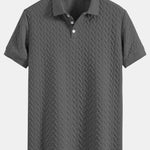 Geometric Jacquard Polo