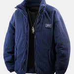 Quilted Lined Corduroy Coat