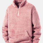 3 Pieces Quarter Zip Teddy Sweatshirts