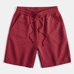 Geometric Jacquard Shorts
