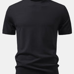 Solid Knitted Sweater T-Shirt