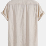 Linen Pocket Button Up Shirt