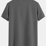 Geometric Jacquard Polo